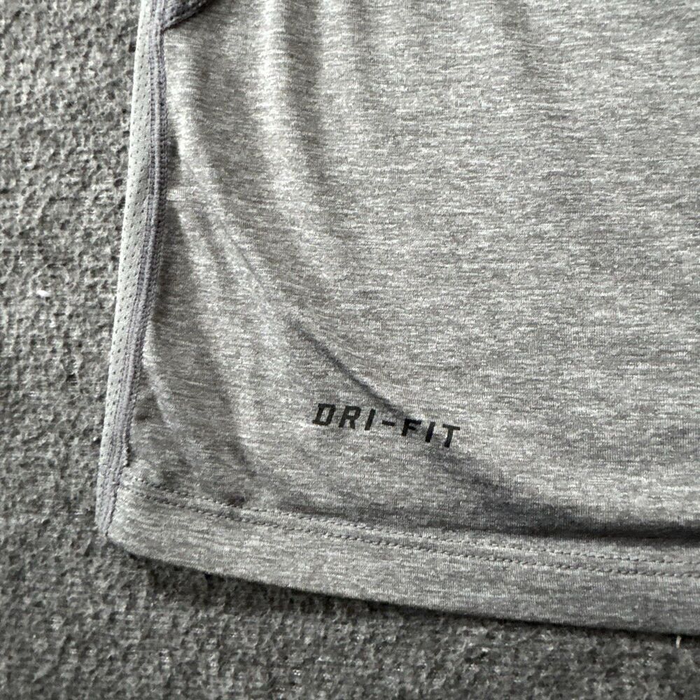 Nike Pro Combat Dri-Fit Fitted Sleeveless T Shirt Grey Athletic Mens Medium - Picture 6 of 9